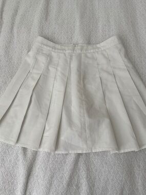white tennis skirt   size XS  details: -no flaws  -built in shorts under  -color